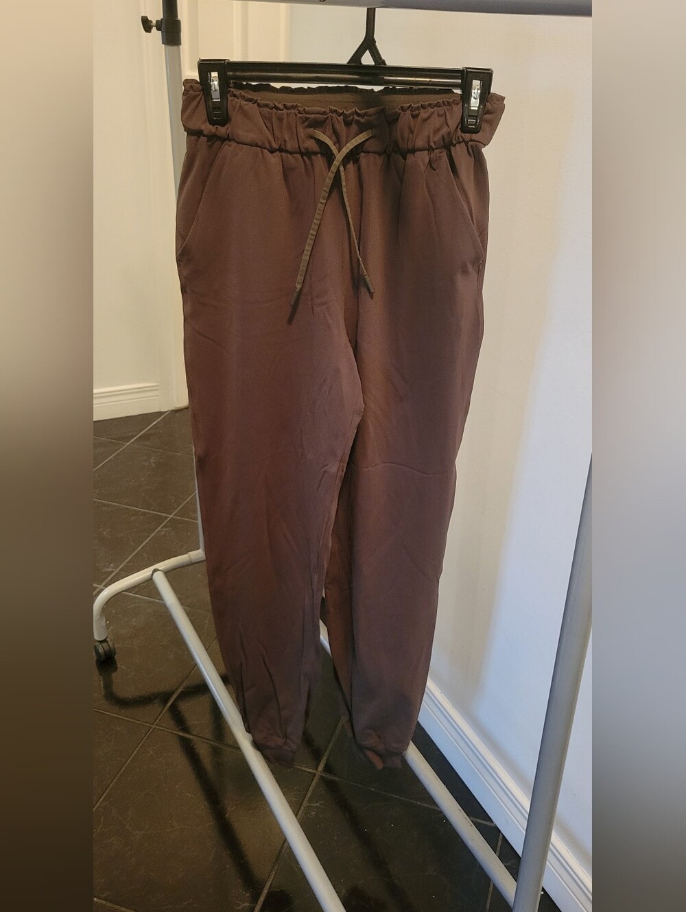 Lululemon High-Rise Stretch Pants Olive - Size 4